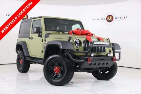 2013 Jeep Wrangler for sale at INDY'S UNLIMITED MOTORS - UNLIMITED MOTORS in Westfield IN