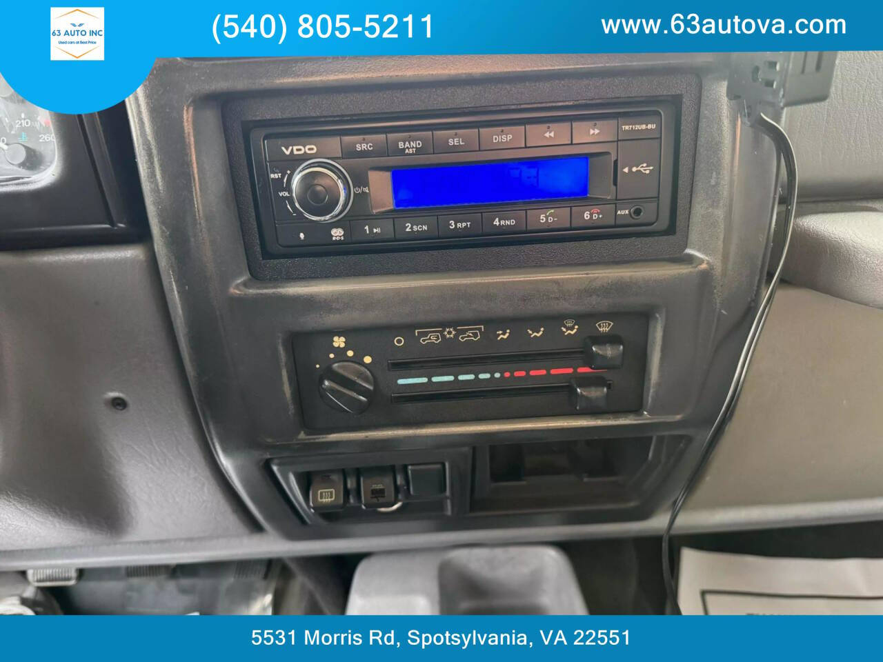 1998 Jeep Wrangler for sale at 63 Auto Inc in Spotsylvania, VA