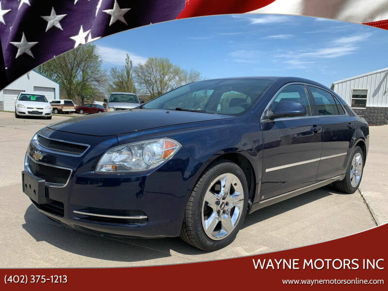 2009 Chevrolet Malibu for sale at Wayne Motors Inc in Wayne NE