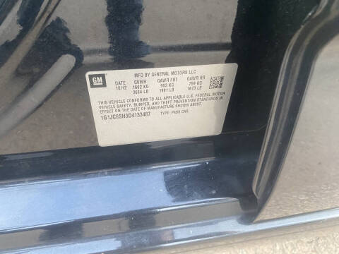 2013 Chevrolet Sonic LT Auto