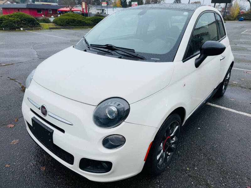 Used 2017 FIAT 500 Pop with VIN 3C3CFFKR3HT588361 for sale in Tacoma, WA