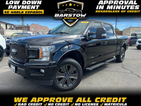 2018 Ford F-150 for sale at BARSTOW AUTO SALES in Barstow CA