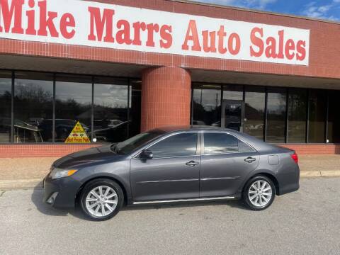 2012 Toyota Camry for sale at Mike Marrs Auto Sales in Norman OK