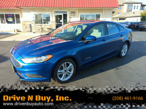 2018 Ford Fusion Hybrid S