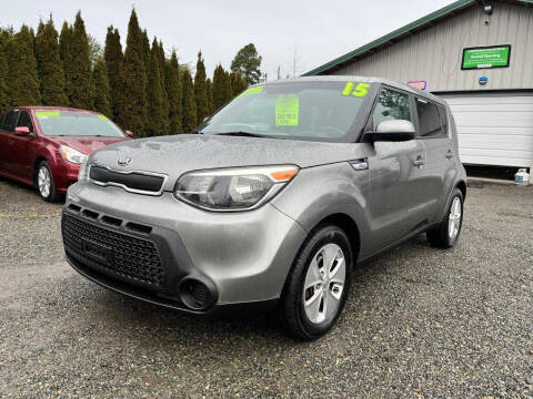 2015 Kia Soul for sale at Aldridge Auto's Sales & Repair in University Place WA
