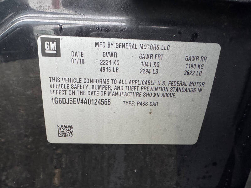 2010 Cadillac CTS 3.6L V6 Performance