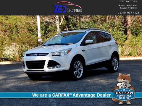2015 Ford Escape for sale at Zed Motors in Raleigh NC