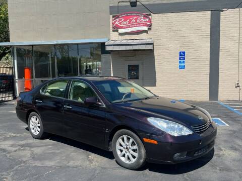 2004 Lexus ES 330 for sale at Rent To Own Auto Showroom - Rent To Own Inventory in Modesto CA