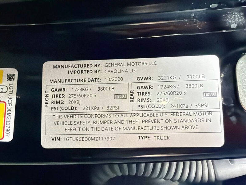 2021 GMC Sierra 1500