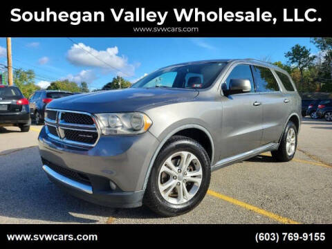 2012 Dodge Durango for sale at Souhegan Valley Wholesale, LLC. in Derry NH