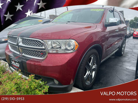 2013 Dodge Durango for sale at Valpo Motors in Valparaiso IN