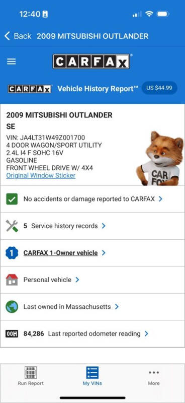 2009 Mitsubishi Outlander SE photo 2