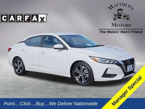 2022 Nissan Sentra for sale at Auto Finance of Wilmington in Wilmington NC