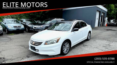 2011 Honda Accord for sale at ELITE MOTORS in West Haven CT