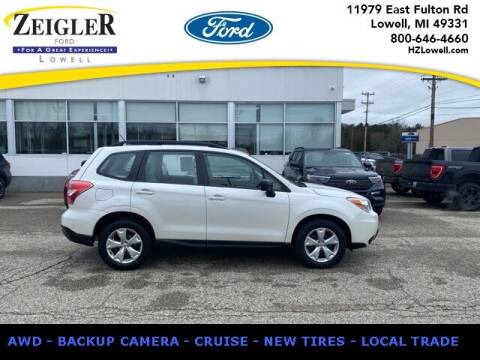 2015 Subaru Forester for sale at Zeigler Ford of Plainwell- Jeff Bishop in Plainwell MI