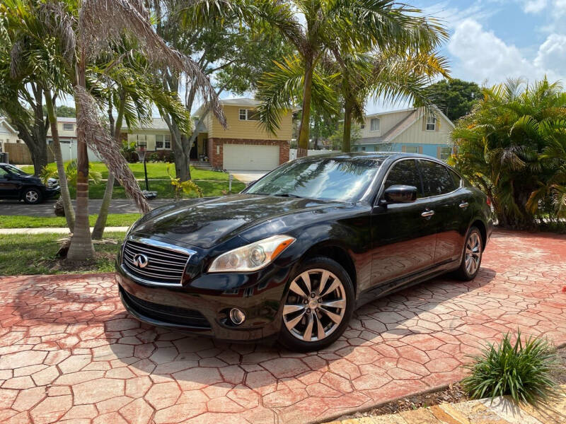 2013 Infiniti M37 for sale at ONYX AUTOMOTIVE, LLC in Largo FL