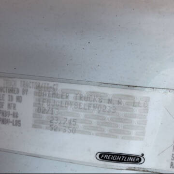 2014 Freightliner Cascadia