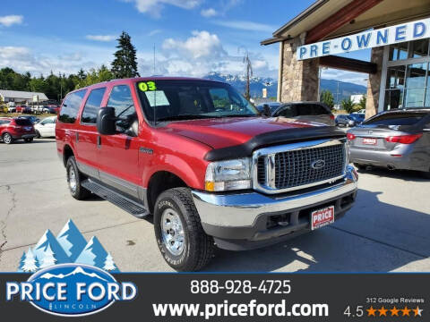 2003 Ford Excursion for sale at Price Ford Lincoln in Port Angeles WA