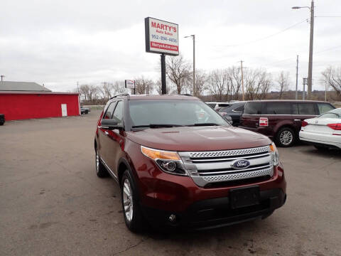 2015 Ford Explorer for sale at Marty's Auto Sales in Savage MN