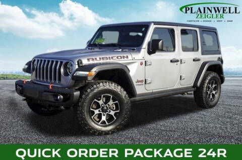 2018 Jeep Wrangler Unlimited for sale at Zeigler Ford of Plainwell in Plainwell MI