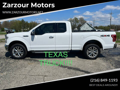 2015 Ford F-150 for sale at Zarzour Motors in Chesterland OH