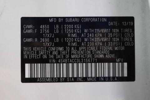 2020 Subaru Outback Premium