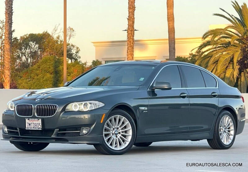 2012 BMW 5 Series for sale at Euro Auto Sale in Santa Clara CA