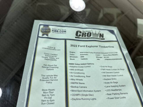 2022 Ford Explorer Timberline
