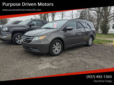 2015 Honda Odyssey for sale at Purpose Driven Motors in Sidney OH