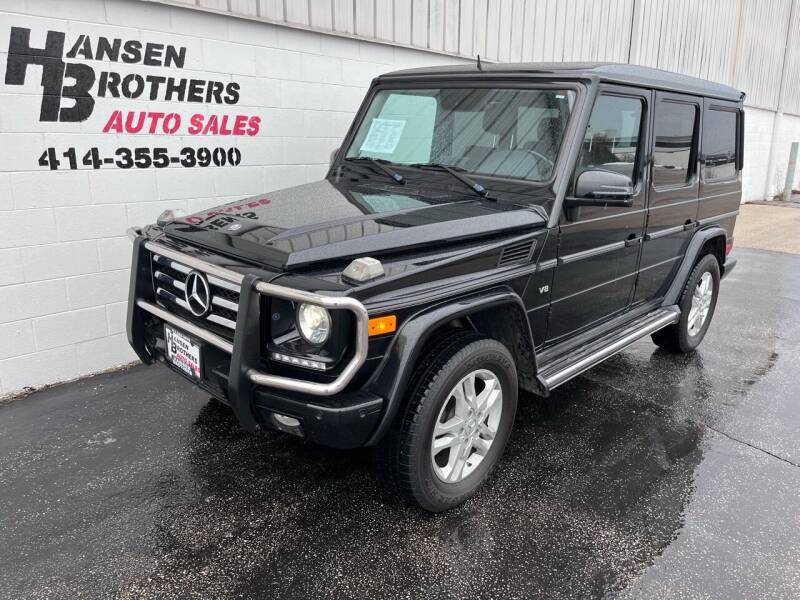 2013 Mercedes-Benz G-Class for sale at HANSEN BROTHERS AUTO SALES in Milwaukee WI