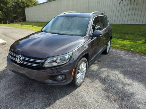 2016 Volkswagen Tiguan for sale at J. MARTIN AUTO in Richmond Hill GA