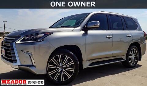 2021 Lexus LX 570 for sale at Meador Dodge Chrysler Jeep RAM in Fort Worth TX