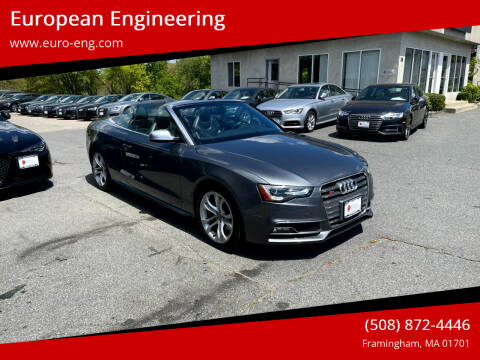 2013 Audi S5 for sale at European Engineering in Framingham MA