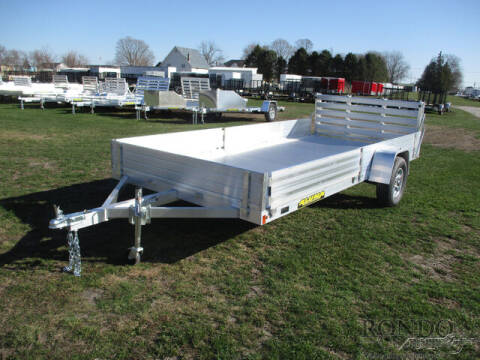 2022 Aluma Aluminum Single Axle Utility 8