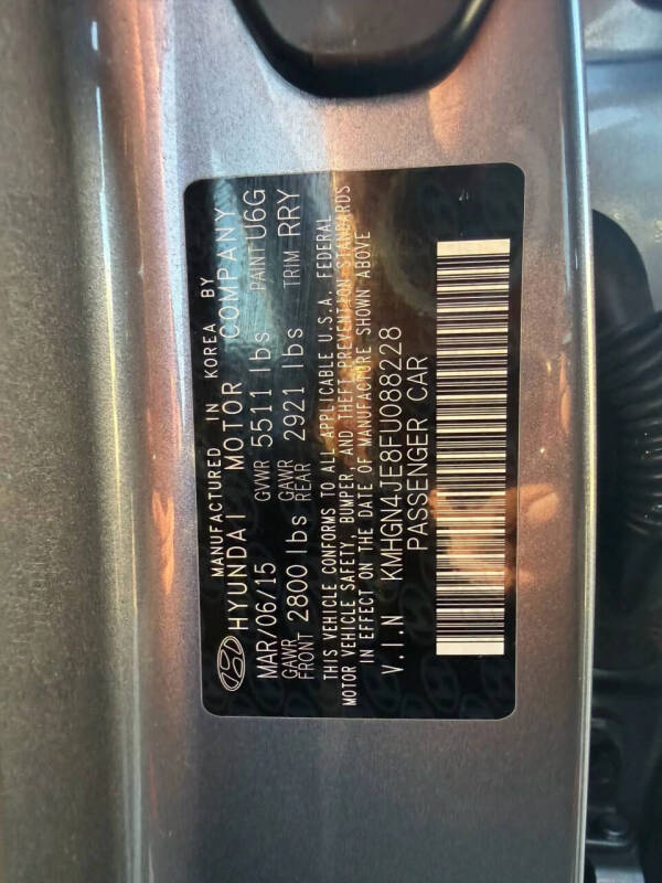 2015 Hyundai Genesis