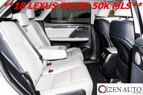 2018 Lexus RX 350