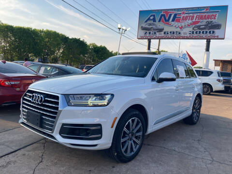 2017 Audi Q7 for sale at ANF AUTO FINANCE in Houston TX