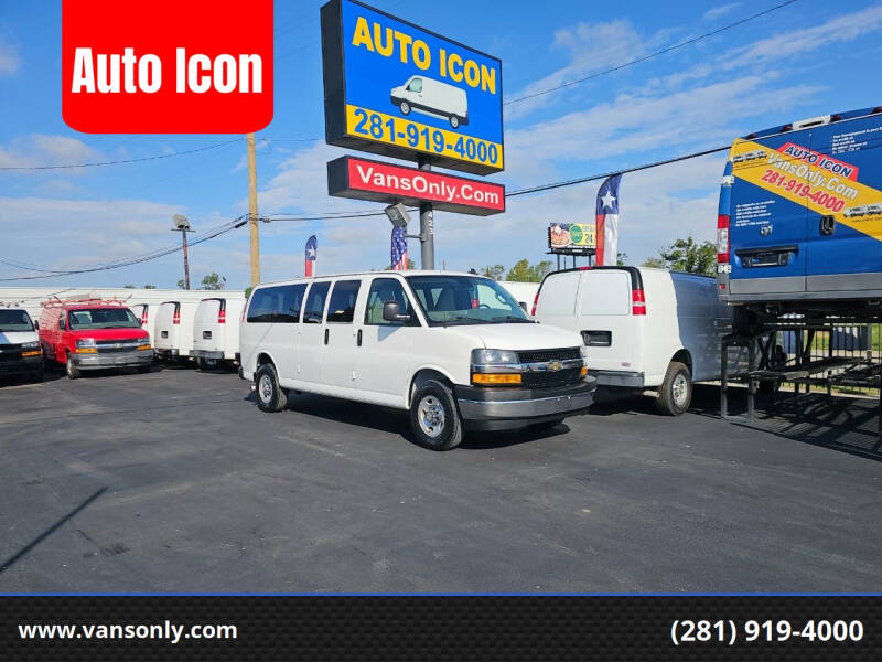 2019 Chevrolet Express for sale at Auto Icon in Houston TX