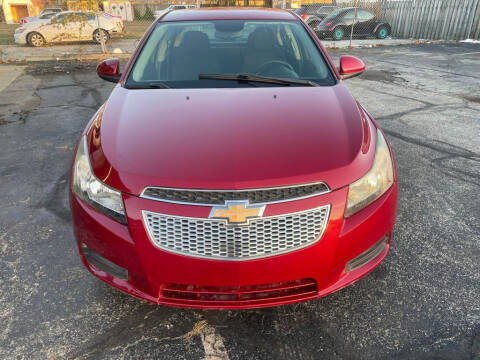 2012 Chevrolet Cruze for sale at speedy auto sales in Indianapolis IN
