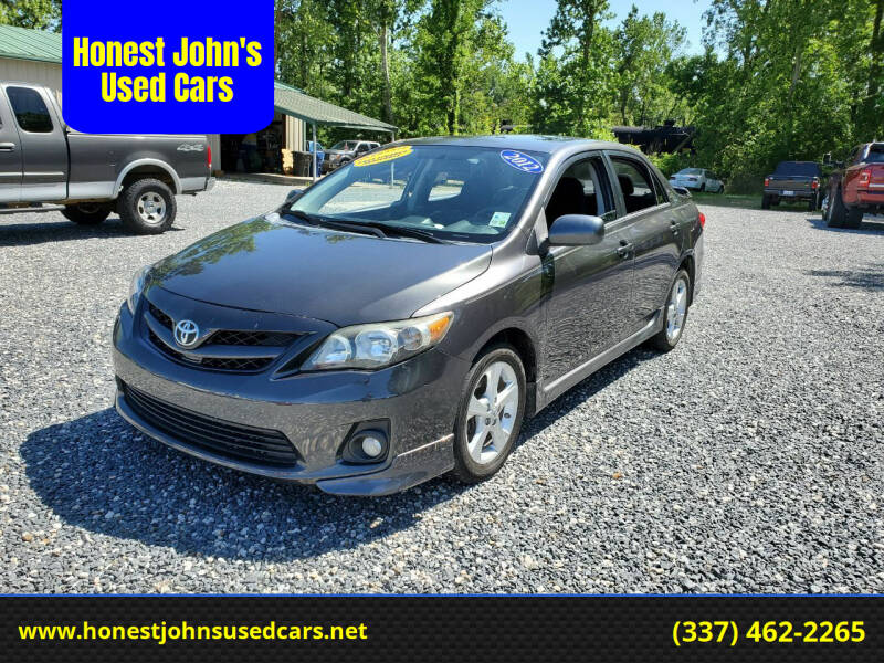 2012 Toyota Corolla for sale at Honest John's Used Cars in Deridder LA