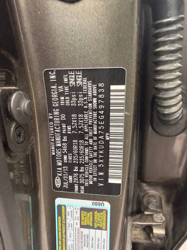 2014 Kia Sorento EX