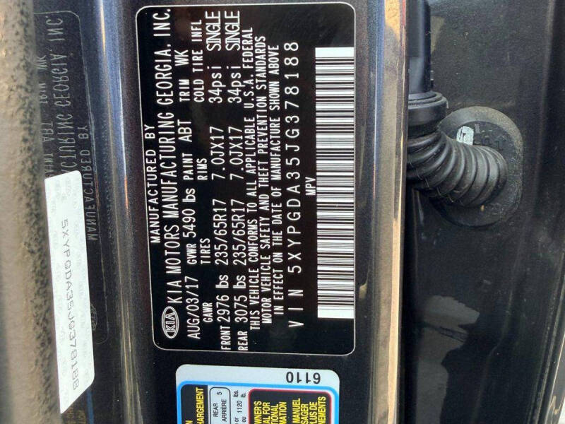 2018 Kia Sorento LX