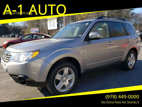 2009 Subaru Forester for sale at A-1 Auto in Pepperell MA