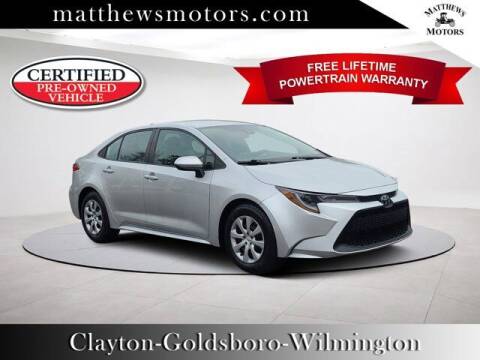 2021 Toyota Corolla for sale at Auto Finance of Raleigh in Raleigh NC