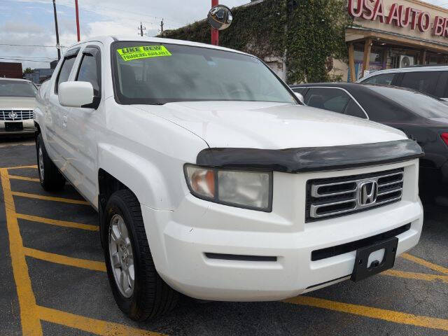 White 2006 Honda Ridgeline RTL AWD RTL 4dr Crew Cab 1