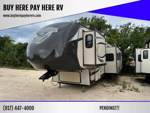 2015 Forest River Hemisphere 356QB for sale at BUY HERE PAY HERE RV in Burleson TX