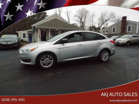 2018 Ford Focus for sale at AKJ Auto Sales in West Wareham MA