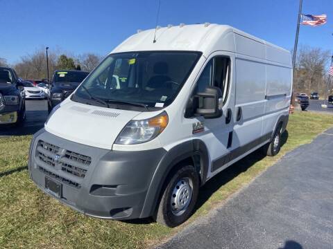 2016 RAM ProMaster for sale at Newcombs North Certified Auto Sales in Metamora MI