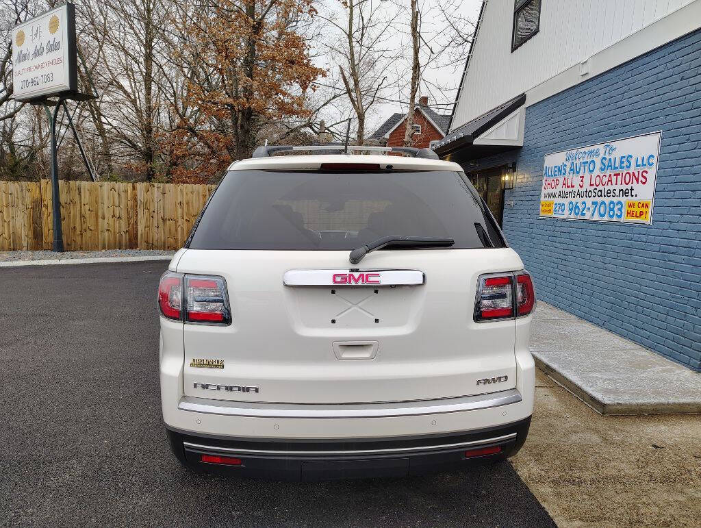 2014 GMC Acadia for sale at Michael Johnson @ Allens Auto Sales Hopkinsville in Hopkinsville, KY