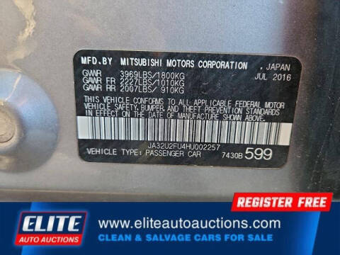 2017 Mitsubishi Lancer